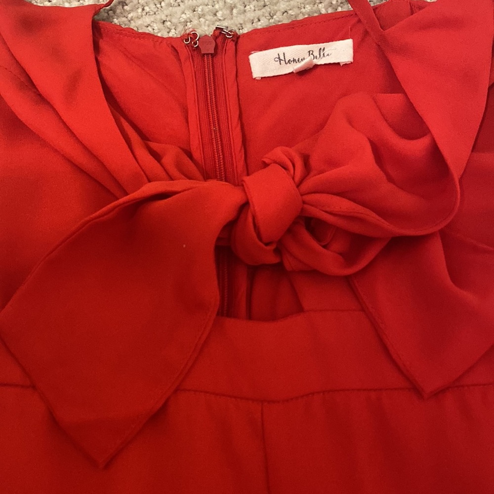 Red romper - Picture 3 of 3